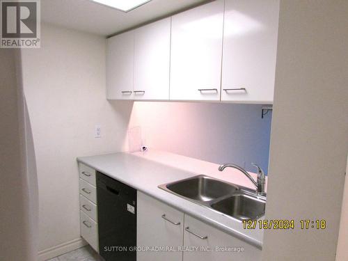 3306 - 38 Elm Street, Toronto, ON - Indoor Photo Showing Kitchen With Double Sink