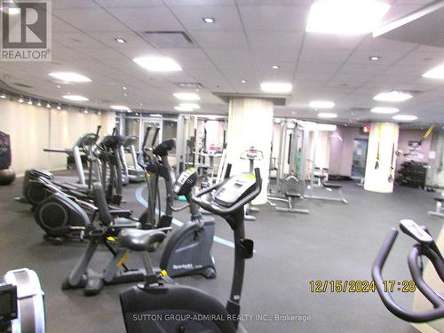 3306 - 38 Elm Street, Toronto, ON - Indoor Photo Showing Gym Room