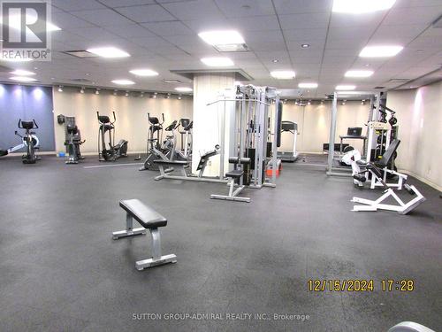 3306 - 38 Elm Street, Toronto, ON - Indoor Photo Showing Gym Room