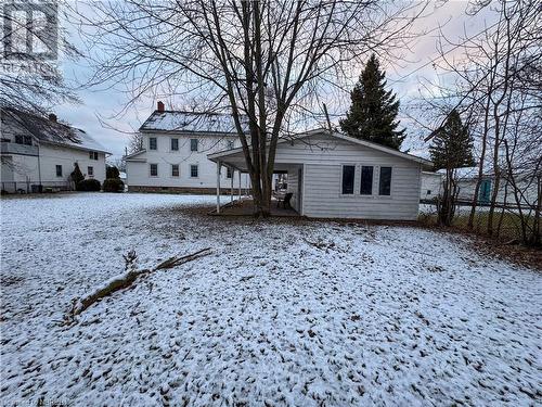 View of snow covered house - 166 North Street, Fort Erie, ON - Outdoor