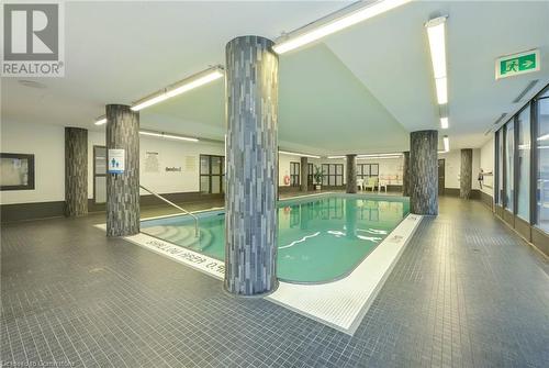 View of swimming pool - 305 Webb Drive Unit# 308, Mississauga, ON 