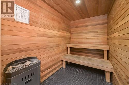 View of sauna - 305 Webb Drive Unit# 308, Mississauga, ON 