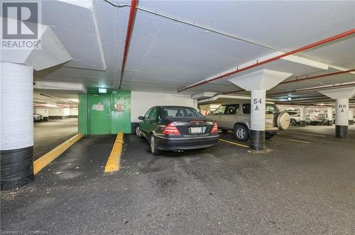 View of garage - 305 Webb Drive Unit# 308, Mississauga, ON 