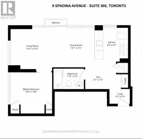 505 - 9 Spadina Avenue, Toronto, ON - Other