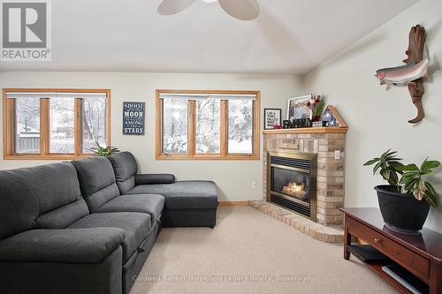 293 Elgin Street E, St. Marys, ON - Indoor Photo Showing Living Room With Fireplace