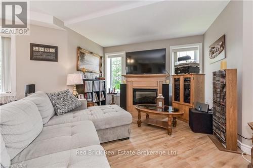 207 - 6492 Gerrie Road, Centre Wellington (Elora/Salem), ON - Indoor Photo Showing Living Room With Fireplace