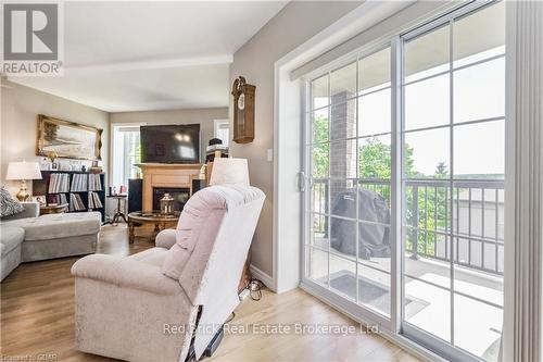 207 - 6492 Gerrie Road, Centre Wellington (Elora/Salem), ON - Indoor Photo Showing Living Room With Fireplace