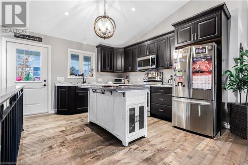 135 Confederation Drive, Chatsworth, ON - Indoor Photo Showing Kitchen With Upgraded Kitchen