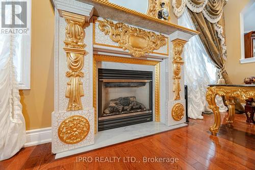 2 Hugo Road, Brampton, ON - Indoor With Fireplace