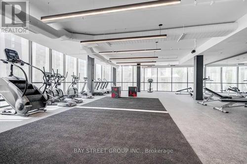 1807 - 85 Wood Street, Toronto, ON - Indoor Photo Showing Gym Room