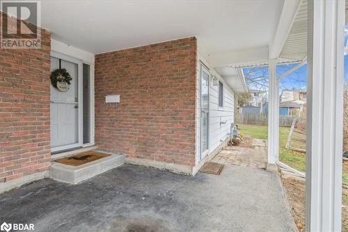 View of exterior entry - 41 Kovac Road, Cambridge, ON -  With Exterior