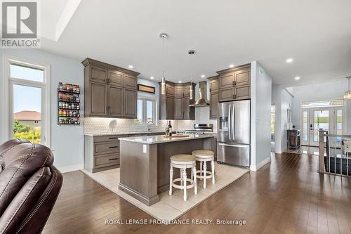 132 Cherrywood Parkway, Greater Napanee, ON - Indoor Photo Showing Kitchen With Stainless Steel Kitchen With Upgraded Kitchen