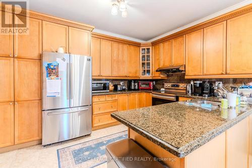 2405 Tesla Crescent, Oakville, ON - Indoor Photo Showing Kitchen With Double Sink