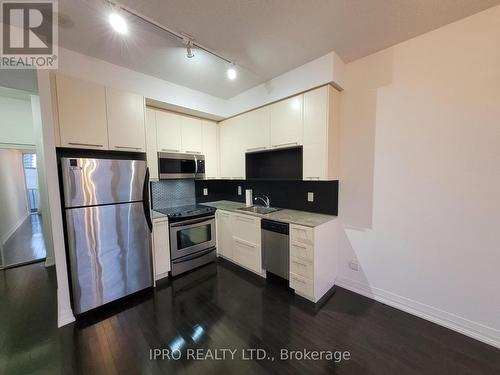 2101 - 25 Carlton Street, Toronto, ON - Indoor Photo Showing Kitchen With Stainless Steel Kitchen