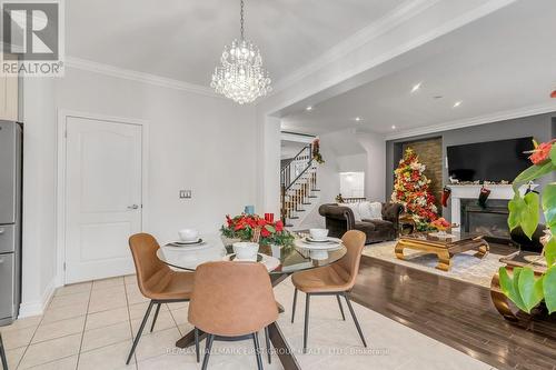 2368 Dobbinton Street, Oshawa, ON - Indoor Photo Showing Dining Room With Fireplace