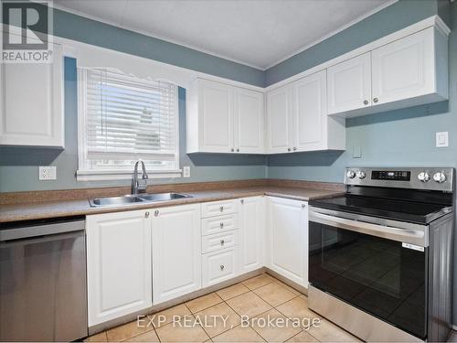 2 Alice Street, St. Catharines (452 - Haig), ON - Indoor Photo Showing Kitchen With Double Sink