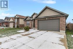 View of front of home featuring a garage - 