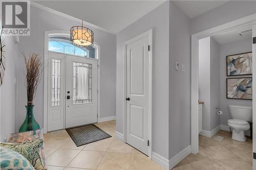 View of tiled entrance foyer - 46 Halliday Drive Drive, Tavistock, ON - Indoor