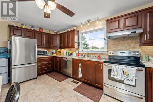 97 George Road, Georgina, ON - Indoor Photo Showing Kitchen With Double Sink