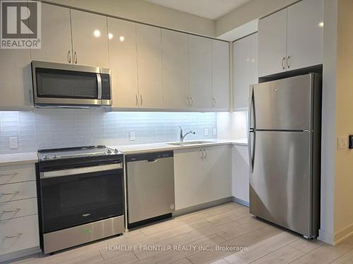 2001 - 4955 Yonge Street, Toronto, ON - Indoor Photo Showing Kitchen With Stainless Steel Kitchen