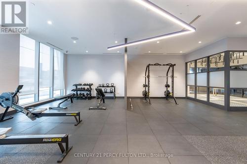 1114 - 2545 Simcoe Street N, Oshawa, ON - Indoor Photo Showing Gym Room