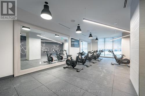 1114 - 2545 Simcoe Street N, Oshawa, ON - Indoor Photo Showing Gym Room