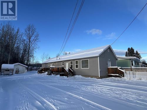 5231 44 Street, Fort Nelson, BC - Outdoor With Exterior