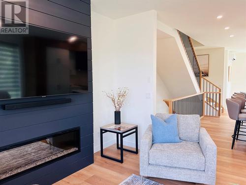 514 14Th Street Unit# 402 Lot# 10, Invermere, BC - Indoor Photo Showing Living Room With Fireplace