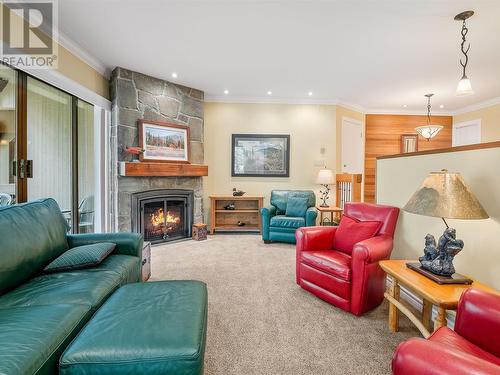 2 4510 Blackcomb Way, Whistler, BC - Indoor Photo Showing Living Room With Fireplace