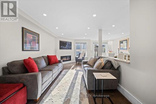 1 Peterson Place, Ottawa, ON - Indoor Photo Showing Living Room With Fireplace