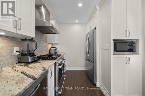 1 Peterson Place, Ottawa, ON - Indoor Photo Showing Kitchen With Upgraded Kitchen