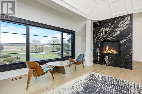 12199 Guelph Line, Milton, ON - Indoor With Fireplace