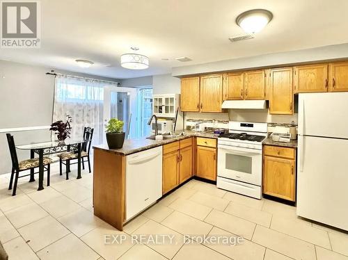 Bsmt - 52 Waywell Street N, Whitby, ON - Indoor Photo Showing Kitchen With Double Sink