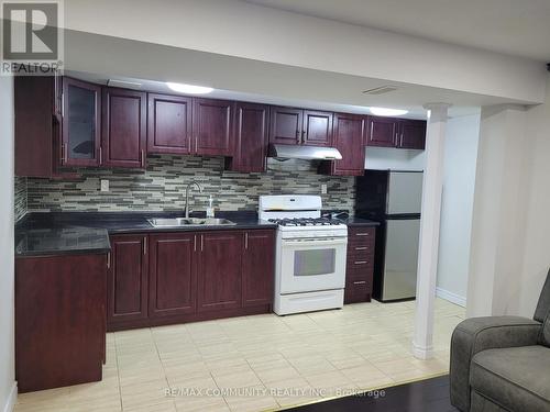 Bsmt - 14 Condarcuri Crescent, Markham, ON - Indoor Photo Showing Kitchen With Double Sink