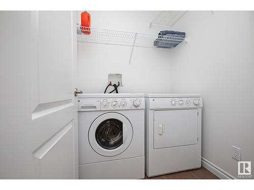 #127 89 Rue Monette, Beaumont, AB - Indoor Photo Showing Laundry Room