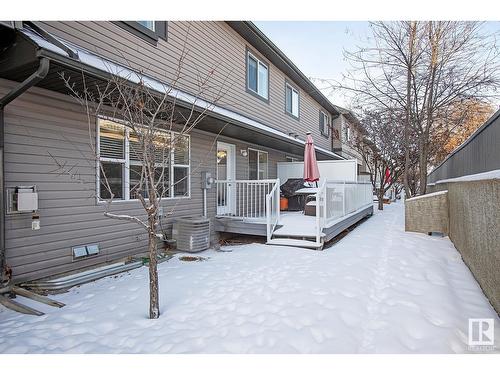 #127 89 Rue Monette, Beaumont, AB - Outdoor With Deck Patio Veranda With Exterior