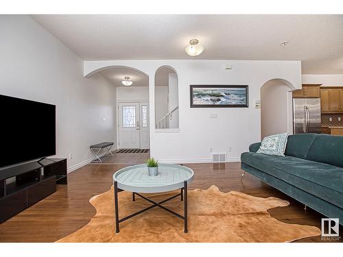 #127 89 Rue Monette, Beaumont, AB - Indoor Photo Showing Living Room