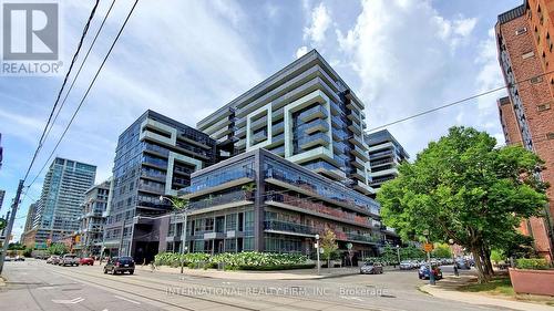 725 - 1030 King Street W, Toronto, ON - Outdoor With Balcony With Facade