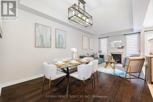 27 Mcpherson Road, Caledon, ON - Indoor Photo Showing Dining Room With Fireplace