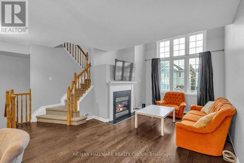 4 - 312 Wiffen, Ottawa, ON - Indoor Photo Showing Living Room With Fireplace