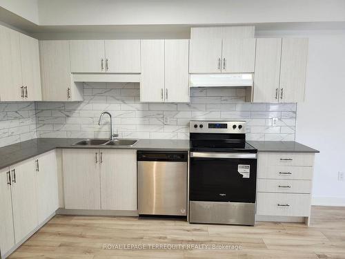 404-110 Grew Blvd, Georgina, ON - Indoor Photo Showing Kitchen With Double Sink