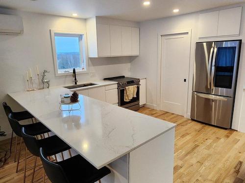 Kitchen - 2255 Rue Ernest-Camiré, Saint-Denis-De-Brompton, QC - Indoor Photo Showing Kitchen With Double Sink