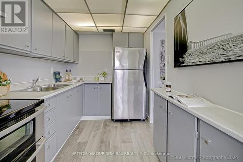 414 - 455 Sentinel Road, Toronto, ON - Indoor Photo Showing Kitchen With Double Sink