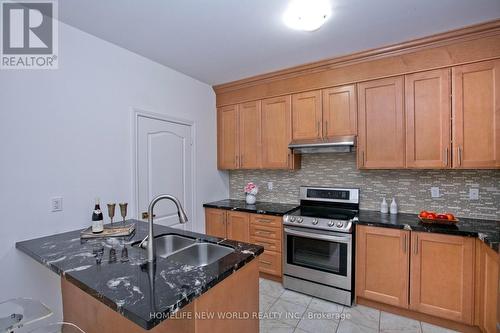 25 Saddlebrook Drive, Markham, ON - Indoor Photo Showing Kitchen With Double Sink