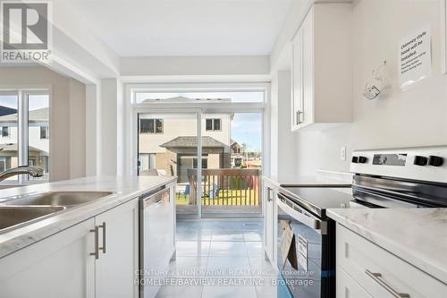 Upper - 137 Terry Fox Drive W, Barrie, ON - Indoor Photo Showing Kitchen With Double Sink