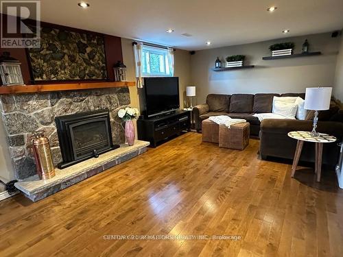 404 Trent Street W, Whitby, ON - Indoor Photo Showing Living Room With Fireplace