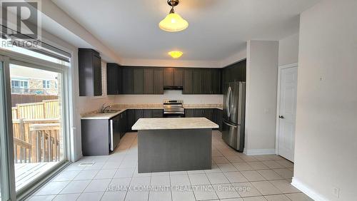 2364 Dobbinton Street, Oshawa, ON - Indoor Photo Showing Kitchen With Stainless Steel Kitchen With Double Sink