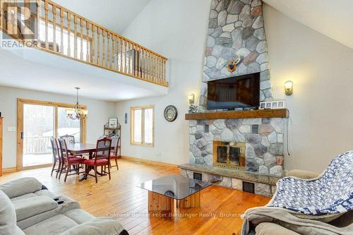 119 Concession 8 Road E, Saugeen Shores, ON - Indoor Photo Showing Living Room With Fireplace