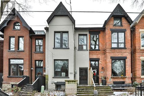 108 Sumach Street, Toronto, ON - Outdoor With Facade