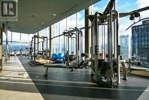 602 1205 W Hastings Street, Vancouver, BC - Indoor Photo Showing Gym Room